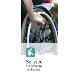 ceci est une photo promotionnelle de l'association ai'dom, Service à la personne handicapée