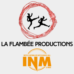 ceci sont les logos de La Flambée PRODUCTIONS et INM Le Mans