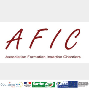 ceci est le logo de AFIC association formation insertion chantiers