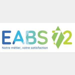 ceci est le logo de Logo EABS 72, notre métier, votre satisfaction